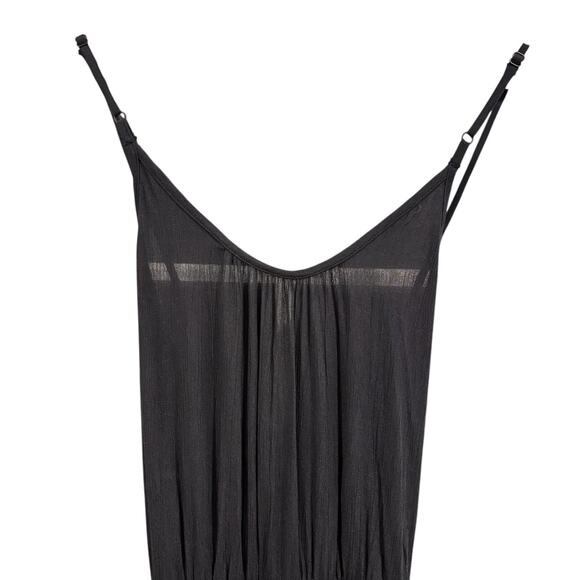 PRANA NWT Fernie Wide Leg Jumpsuit/Swim Cover, Size S,Black - Picture 7 of 11
